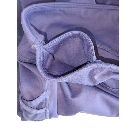 Fabletics Navy 7/8 Leggings Mesh Side Panel Pocket Small - Picture 7 of 7